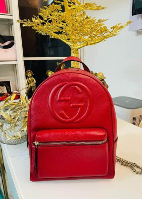 Brand new Gucci leather backpack