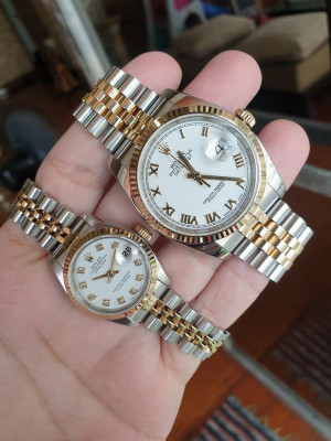 Rolex Datejust his here 36 26