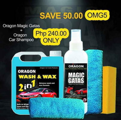 Magic Gatas & Shampoo with Wax