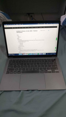 Macbook Air 2020(ReleasedMid 2020) Space Gray