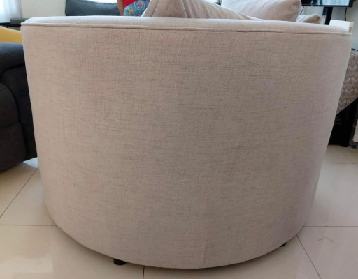 Large round couch