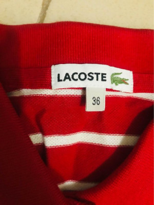 Preloved original Lacoste polo dress