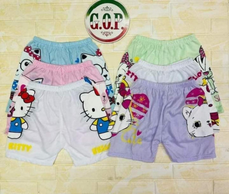 ASSURTED PRINT SHORT FOR KID'S GIRL