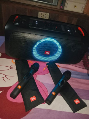 JBL PARTYBOX ON THE GO WITH 2 MIC