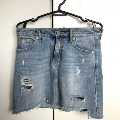 Denim skirt