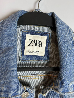 Legit 100% ZARA Denim Worker Jacket Essential