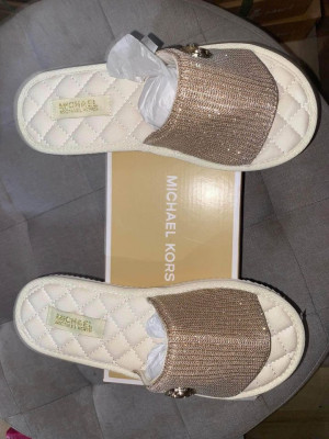 Michael Kors - Glitter Chain Slides