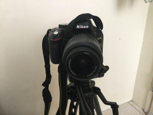 DSLR camera nikon D5200, 24.1 Megapixel