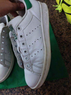 ADIDAS WHITE STAN