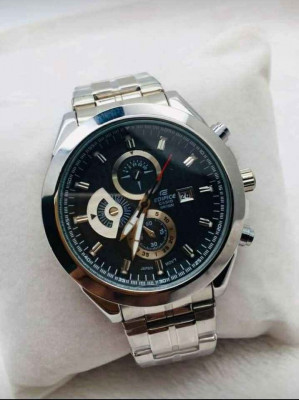 Edifice watch for men stainLess steeL with date