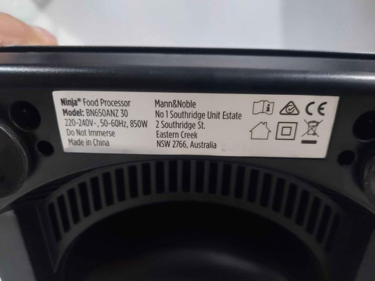 Ninja Food processor 220v