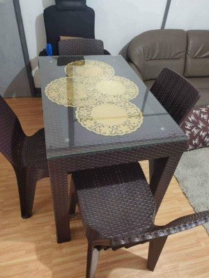 Rattan dining set