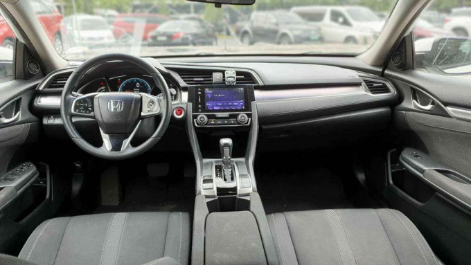 2018 Honda Civic 1.8E at WHITE PEARL