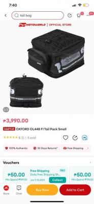 Oxford Tail bag