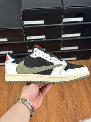 Jordan 1 Low Travis Scott Olive (UA)