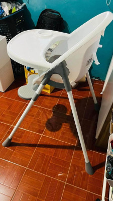 Mamas&papas 2-In-1 Highchair And Junior Seat Grey