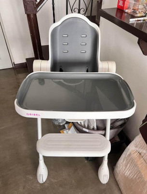 Oribel High Chair with Seat Liner