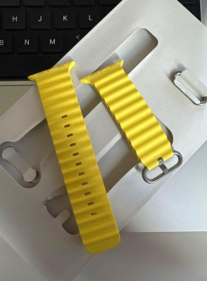 For Sale: 49mm Yellow Ocean Band for Apple Watch Ultra