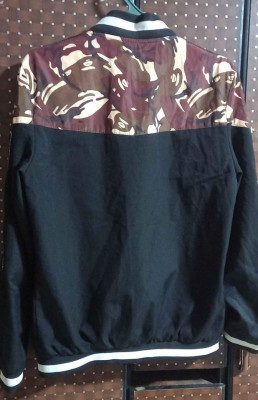 Camouflage with Black Jacket