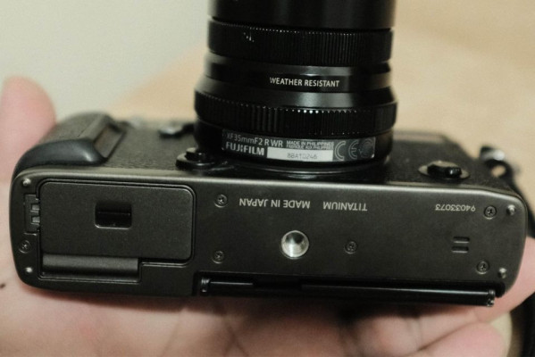 Fuji XPRO3 Duratect Titanium Black