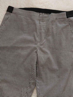 Uniqlo ezy ankle pants checkered