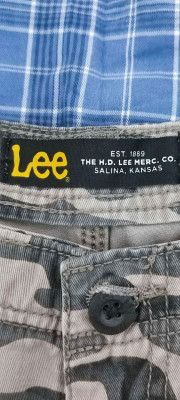 Lee Camo Cargo Shorts