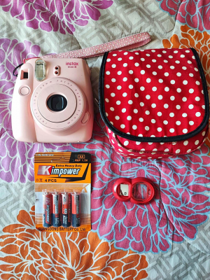 Pink Instax Mini 8