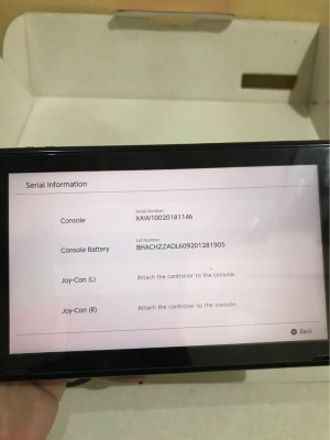 Nintendo switch v1 unpatched