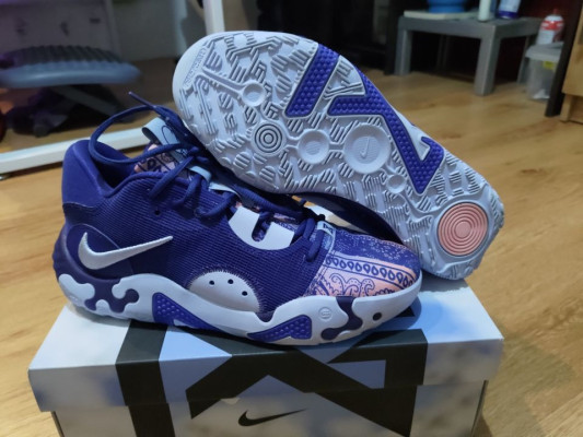 PG6 Blue Paisley Size US 9