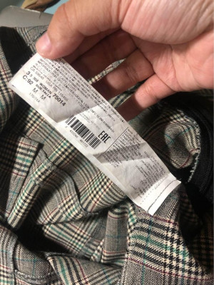 Mango plaid skirt (28-30 waist)