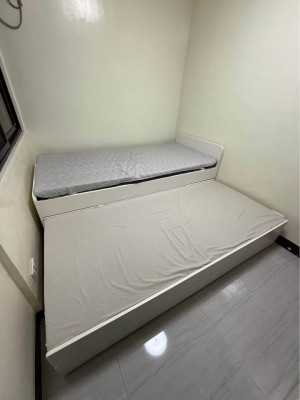 Pull-out Bed Frame with Storage