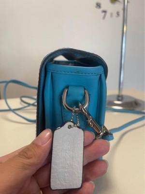 Coach Legacy Perforated Leather Penelope