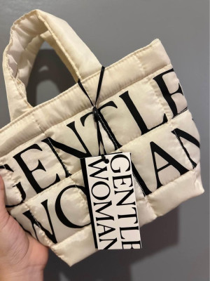 Gentlewoman puffer mini tote