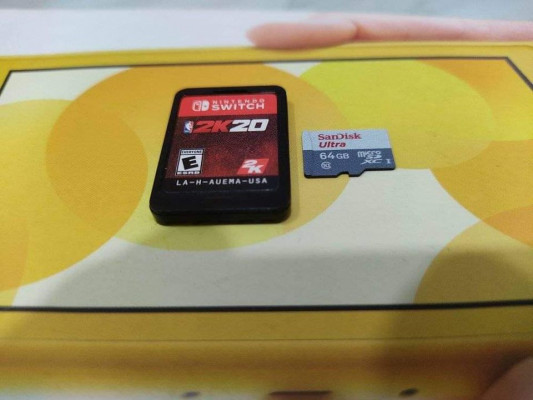 Nintendo Switch Lite (w/ NBA 2k20 and 64gb Sd Card)