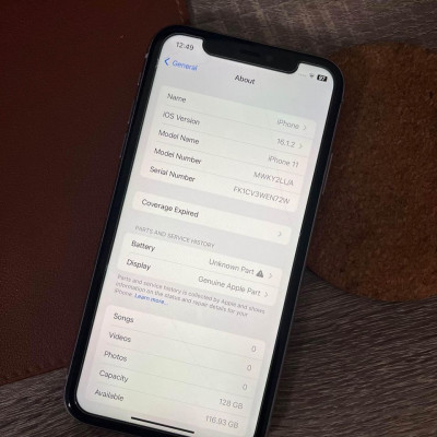 iPhone 11 (Purple, 128GB)