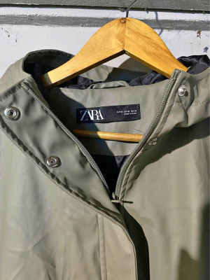 Zara raincoat jacket