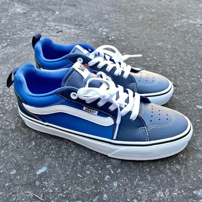 Vans Filmore Leather Sneakers - Navy / Blue