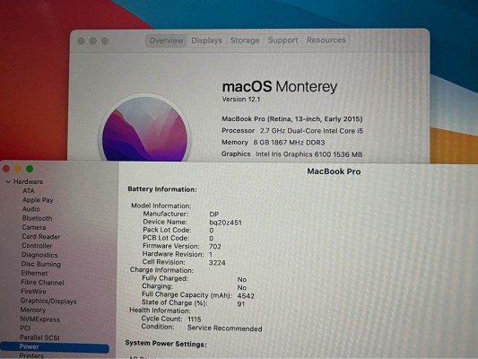 MacBook Pro (Retina, 13-inch, Early 2015)