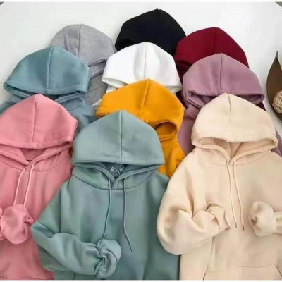 Unisex Plain Hoodie