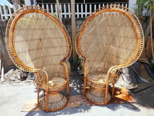 Rattan Peacock Chair