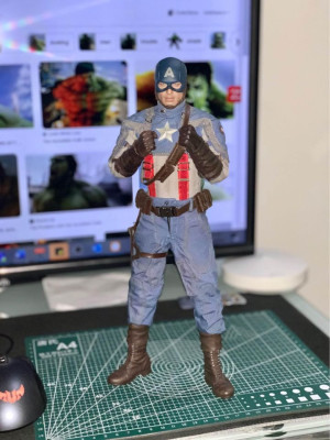 Hot toys TFA Captain America [BIB]