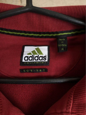 vintage adidas quarterzip equipment sweater