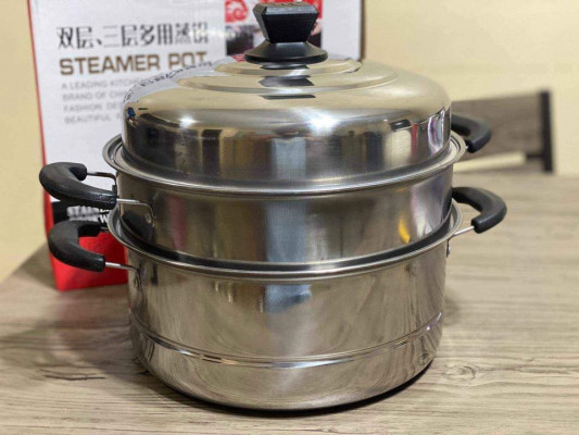 3 layer steamer pot