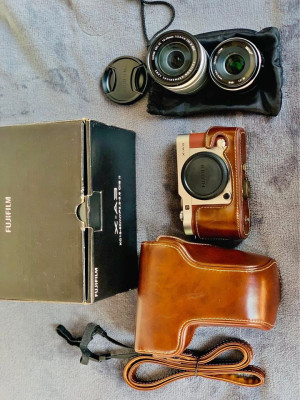 Fujifilm xa3 Vlogging cam with 2 lens