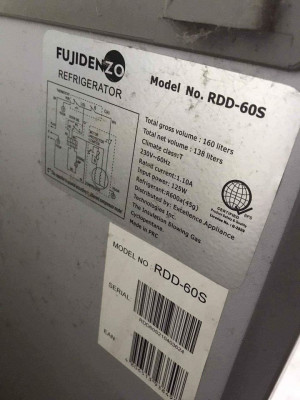 FUJIDENZO INVERTER REFRIGERATOR