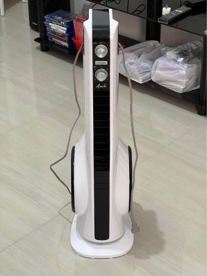 PRE-LOVED Asahi 006 Tower Fan - White/Black