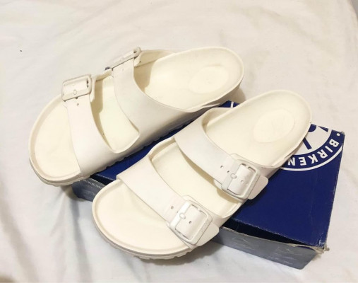 ORIGINAL Birkenstock Arizona Eva White Sandals