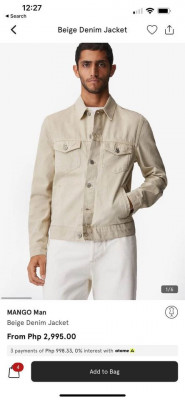 Mango Man Cargo Jacket