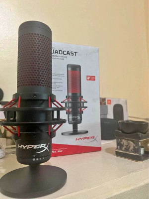 Hyperx Quadcast streaming microphone