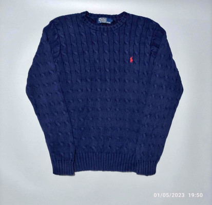 RALPH LAUREN CABLE KNITTED SWEATER